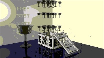 Dynamics Lightwave 11.5 Glass Braking in Create