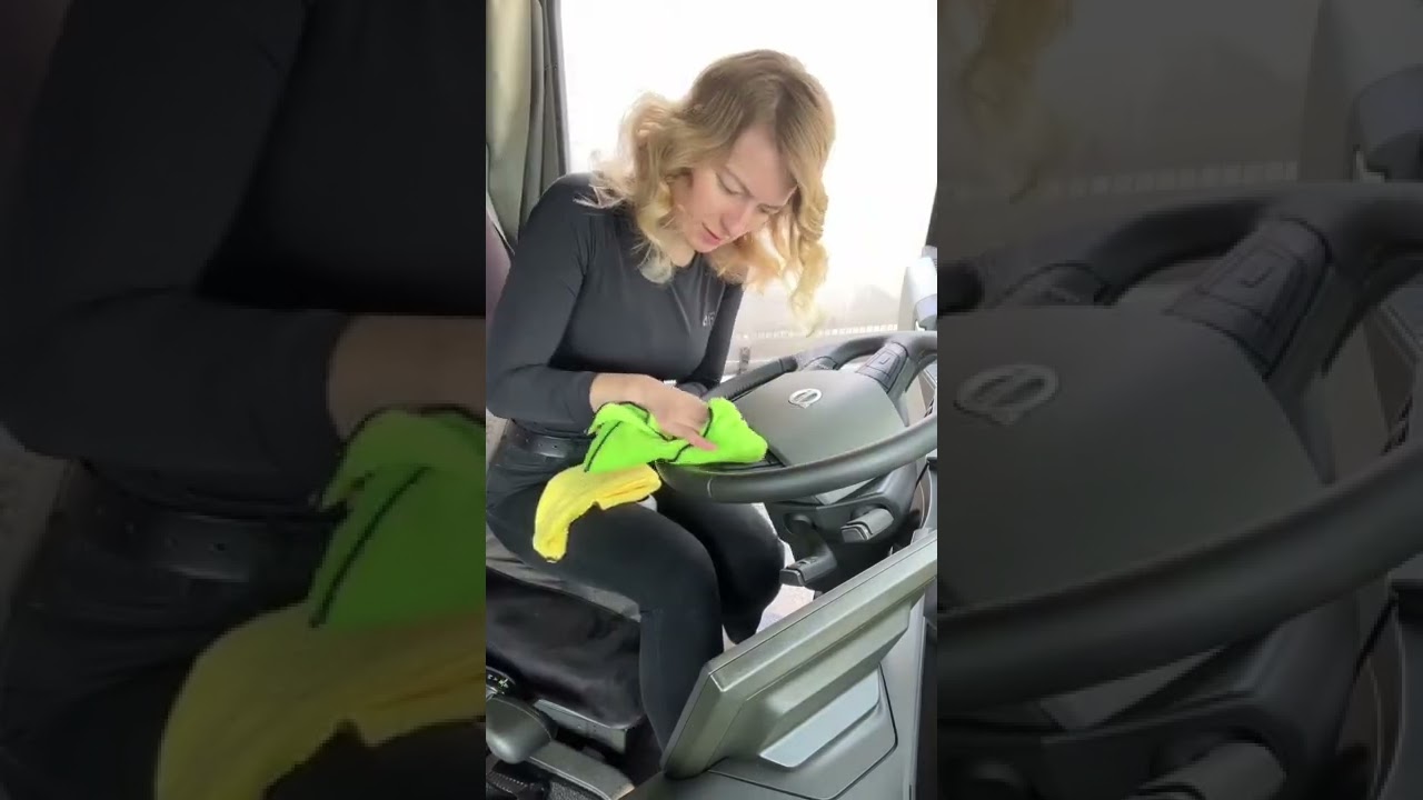 A tak sprzątam swoją ciężarówkę! That’s how I clean my truck!