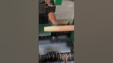 Through-hole automatic feeding product test run #cncprocessing