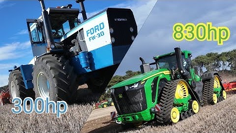 JOHN DEERE 9RX 830 - Vs - FORD FW30