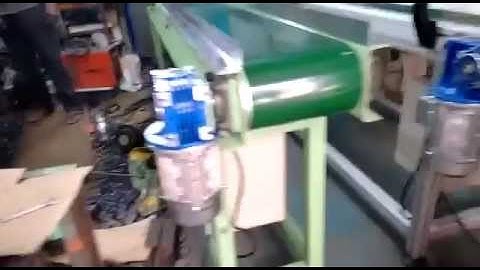 Orange Conveyor Systems - MS Frame PVC Belt Conveyor