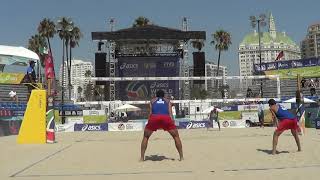 FIVB 2016: #1 Lucena/Dalhausser(USA) vs #32 Thiercy DiGiantommaso(FRA) 8/24/16