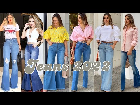 Video: Cómo usar jeans acampanados en 2022 en primavera y verano