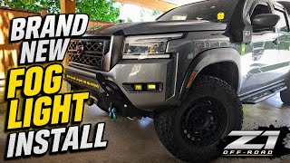 Nissan Frontier Fog Light Upgrade From Z1 Off-Road 
