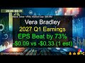 Vera Bradley (VRA|$93.8M) - 2027 Q1 Earnings Analysis
