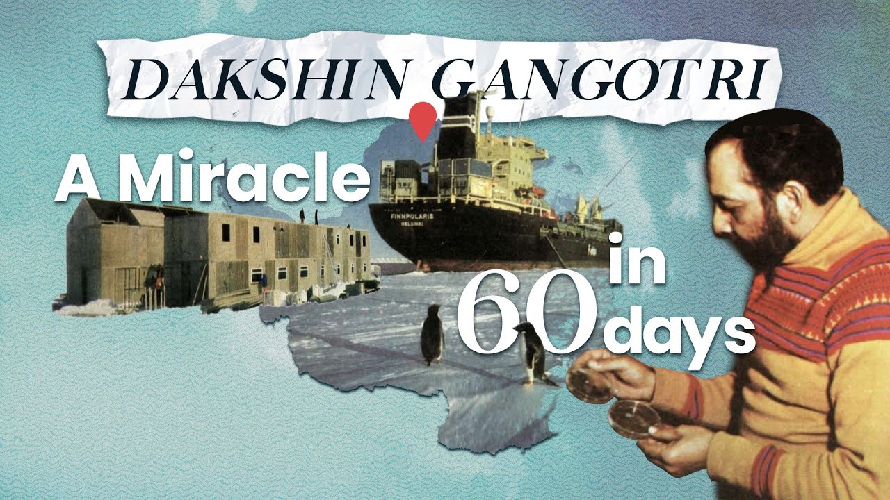 How India s First Antarctic Research Station Dakshin Gangotri Was How India s First Antarctic Research Station Dakshin Gangotri Was