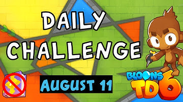 Bloons TD 6 Daily Challenge | Ubcn10brobtd