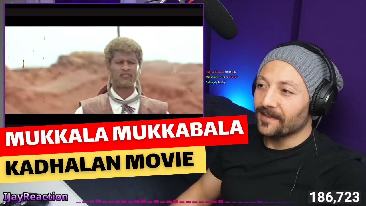 Streaming Mukkala Mukkabala | Kadhalan | Prabhudeva | Nagma | AR Rahman reaction