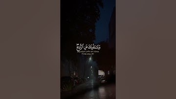 وننزل من القرآن ماهو شفاء ورحمة للمؤمنين  تلاوة جميلة جداً للشيخ سعد الغامدي