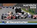 Ralf schumacher 3d crash animation  2002 australian grand prix