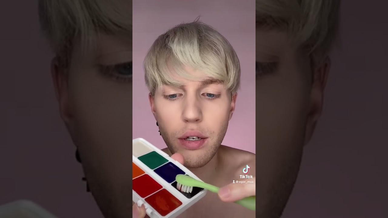 Веснушки акварелью! - YouTube