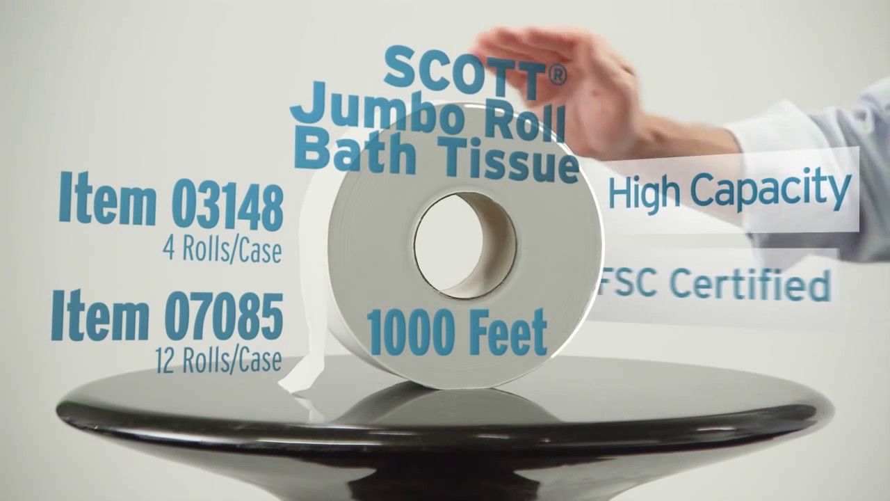 SCOTT® Jumbo Roll Bath Tissue
