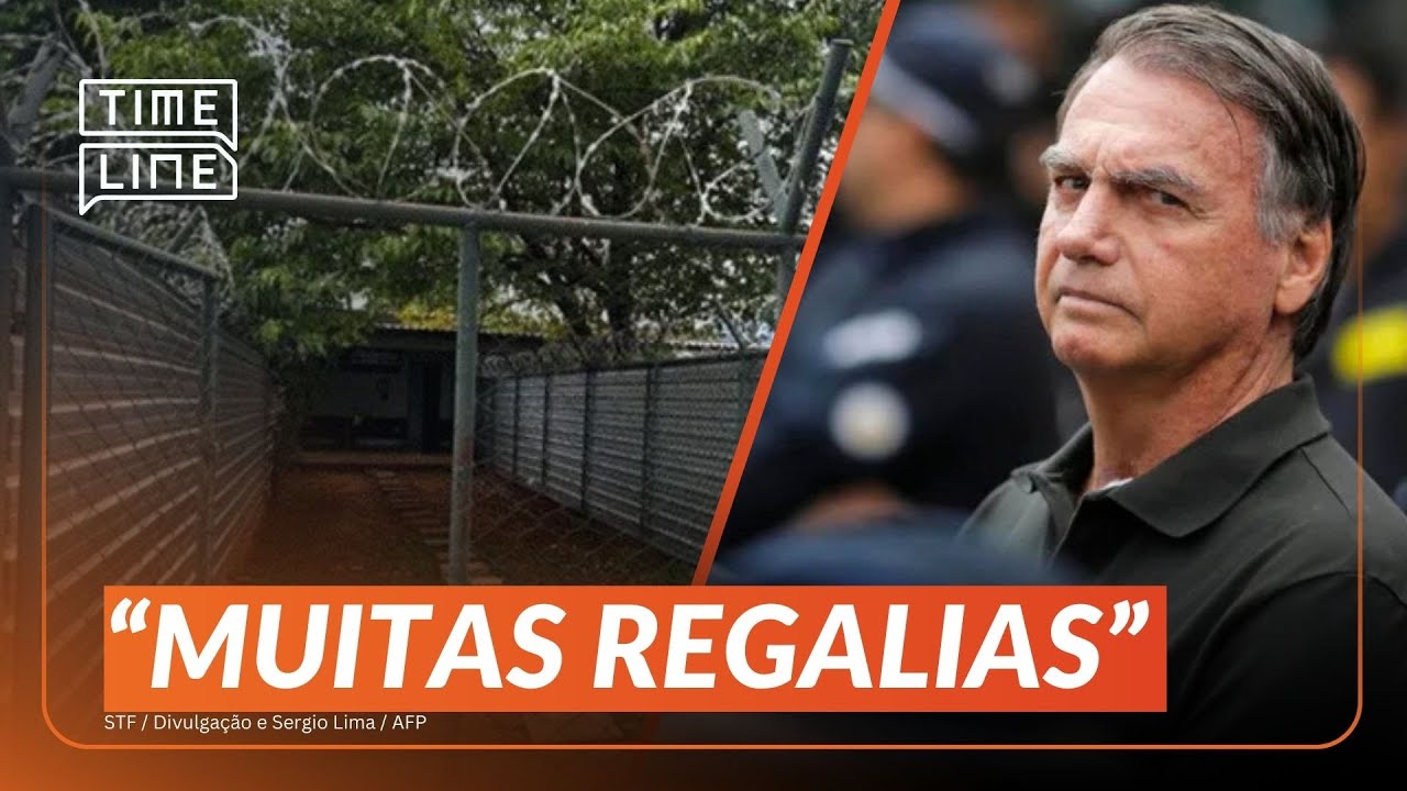 Veja como é a PAPUDINHA, onde BOLSONARO está preso em Brasília | Timeline