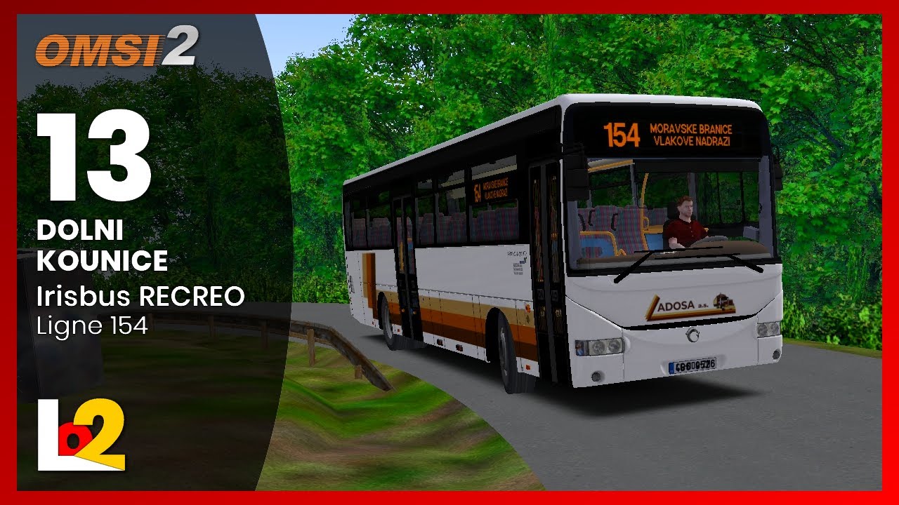 [OMSI 2] DOLNI KOUNICE / Ligne 154 - Irisbus RÉCRÉO 12m #13