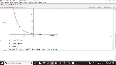 4 Newton Raphson en Mathematica