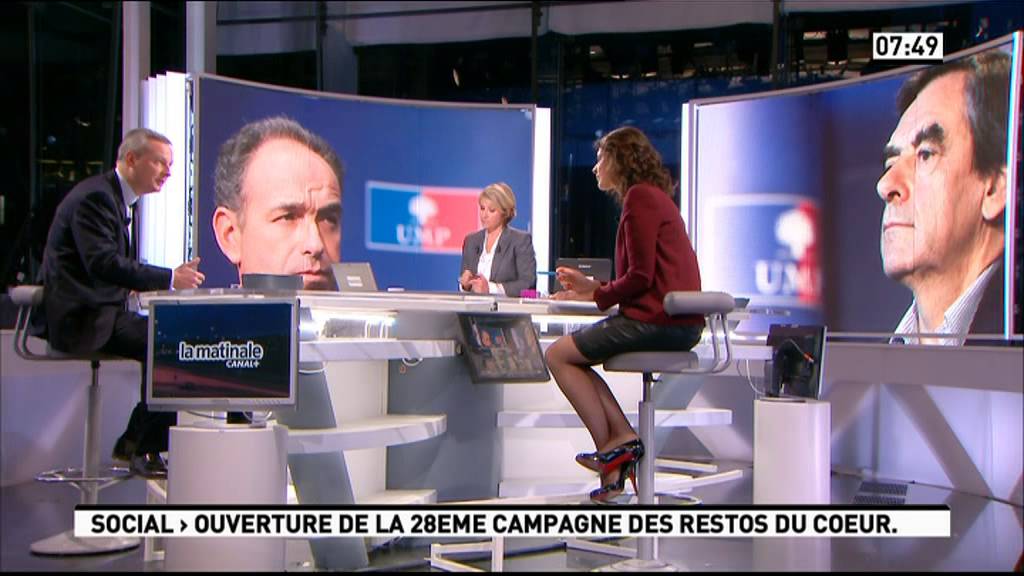 Apolline De Malherbe wearing a brown leather skirt YouTube