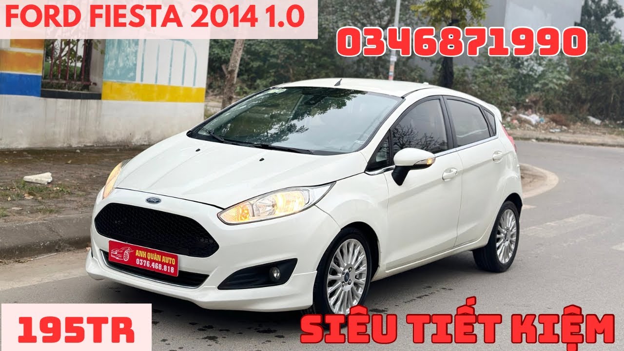 195tr FORD FIESTA 2014 xe gia đình cực đẹp siêu tiết kiệm alo 0346871990