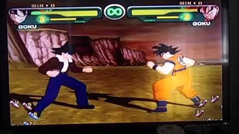 Dragon Ball Z Budokai(Gamecube)-Goku Mirror Match II