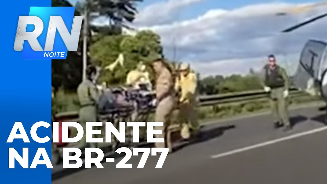 Acidente na BR-277 em Campo Largo, deixa uma pessoa morta e outra ferida  pista está interditada - Paraná Urgente