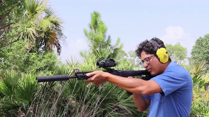 Smith & Wesson FPC with rugged obsidian 9 suppressor