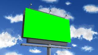 Sign Board green screen || green screen || 0 Tech