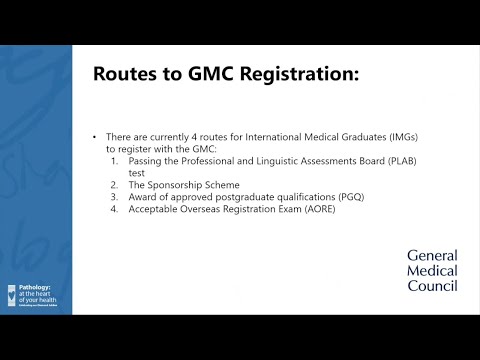 GMC Registration Webinar for Trusts