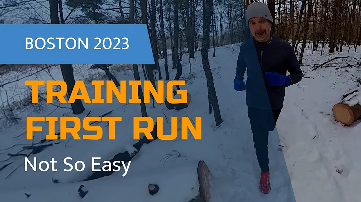 Not So Easy First Run | Training for Boston 2023 |...