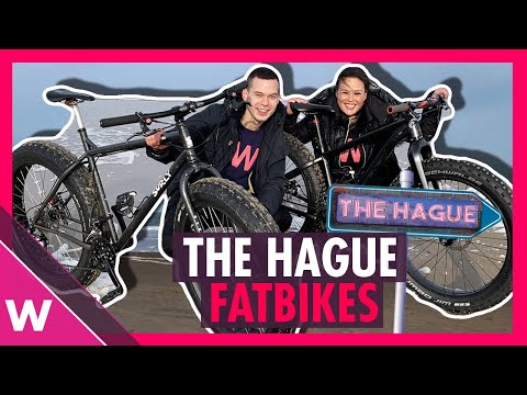 🇳🇱  The Hague: Riding Fatbikes on Scheveningen beach | Eurovision 2020 travel