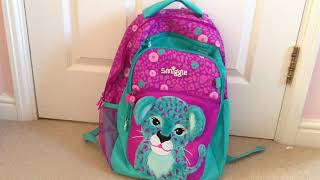 smiggle fluffy backpack