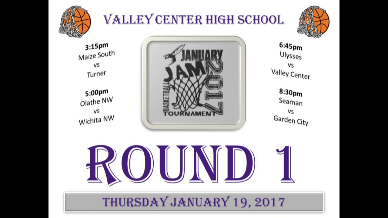 January Jam Round 1 Valley Center High School Thursday January 19