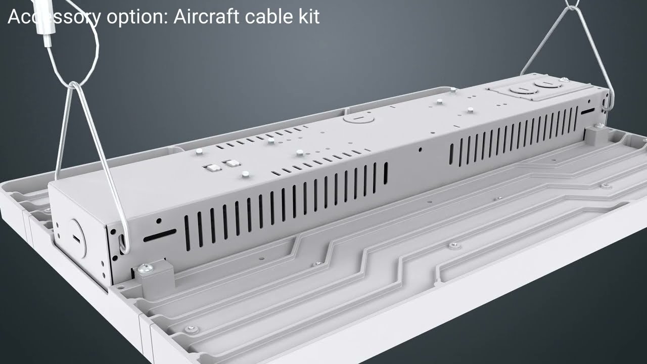 110W LED Linear High Bay | 110W LED Linear High Bay 1.2ft Chain