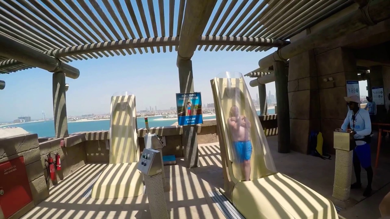 Poseidon’s Revenge/AquaLoop/Water Slide at Atlantis the Palm Dubai