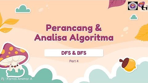 [LAB TI] Praktikum Online Perancangan & Analisis Algoritma - DFS & BFS M4