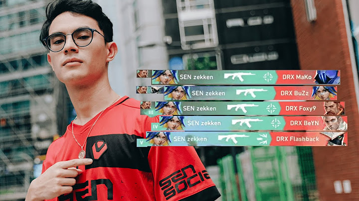 Zekken's first ace at Champions (SEN vs DRX)