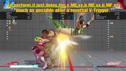 SFV S2 R. Mika punish s.MP reset
