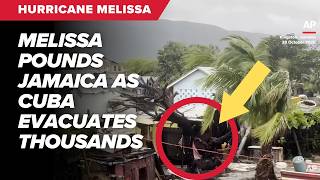 Hurricane Melissa Slams Jamaica With 175 Mph Winds Cuba Evacuates 600,000 Ahead Of Landfall
