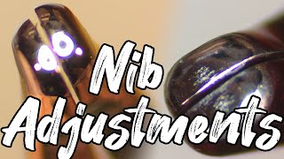 Make your fountain pen write better: nib adjustment and polishing