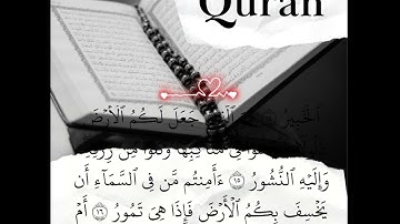 سورة الملك بصوت من عالم أخر #قرآن #دعاء_مستجاب #يارب #قرآن_كريم #اذكار #ريلز #اكسبلور