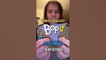 How to Access World’s Smallest Bop It Test Mode… in 60 Seconds!