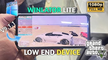 🔥WINLATOR V9.1.1 UPDATE - WB64 Version For Low End Device | Full Setup + Best Settings🔥