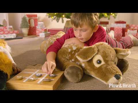 Plush Cuddle Animal Body Pillows from Plow & Hearth