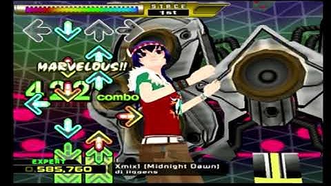 Dance Dance Revolution X- Xmix 1: Midnight Dawn