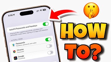 Autofill Passwords Feature On iPhone - How To Enable & Disable