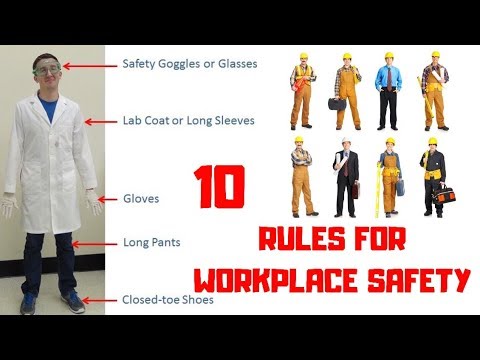 10 RULES FOR WORKPLACE SAFETY MUST KNOW PRACTICE