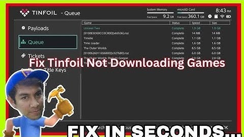 ✅ Tinfoil Not Downloading Games FIXED! | 2025 Working Solution for Atmosphere Users