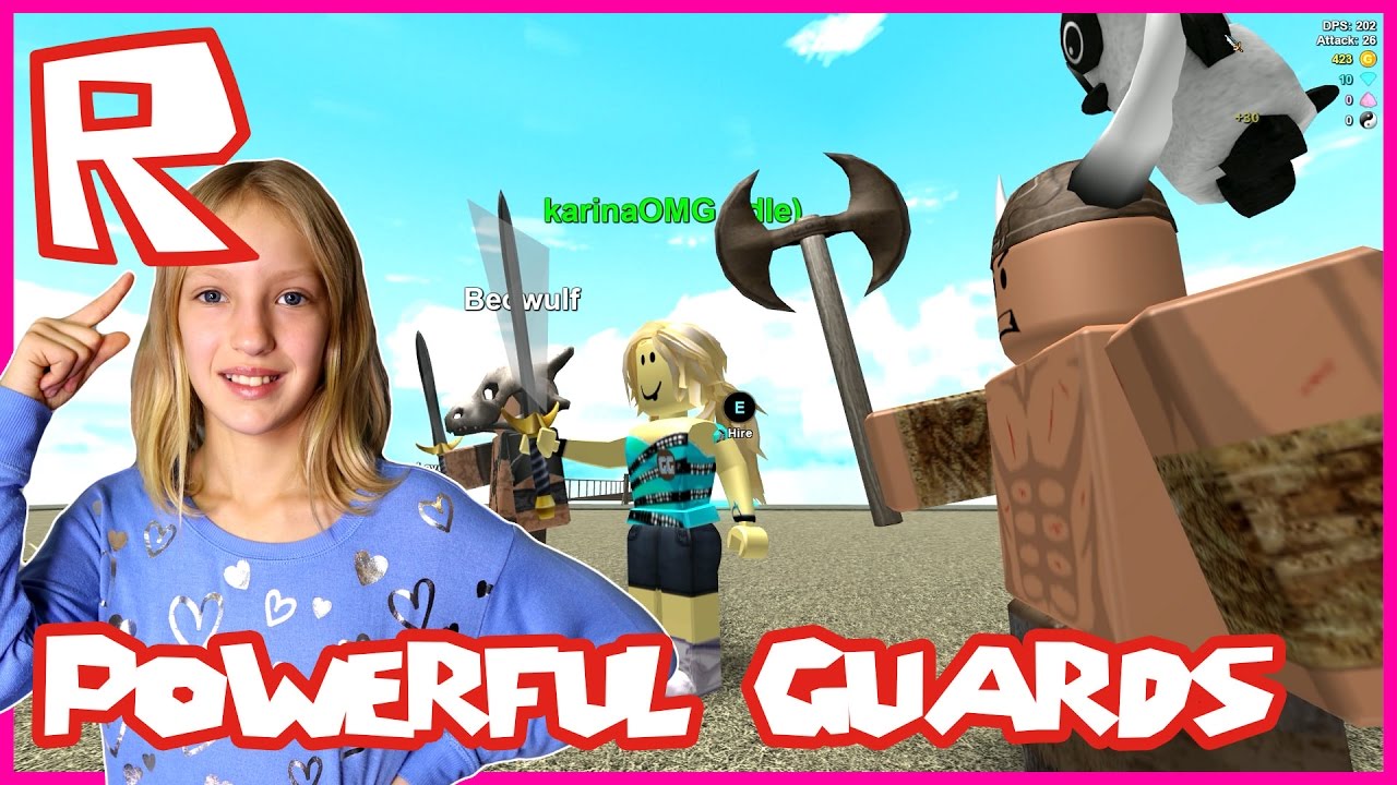 Powerful Guards In Roblox Portal Heroes Youtube