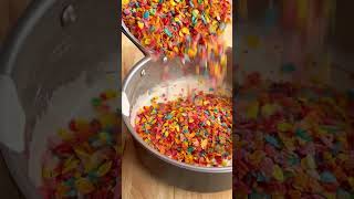 Homemade Fruity Pebbles Treats