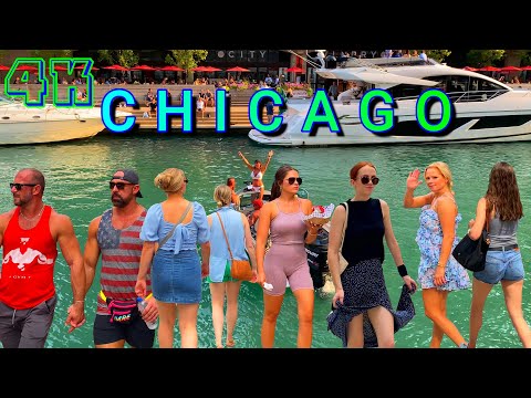 Summer in Chicago 1/4, Illinois USA 4K - UHD