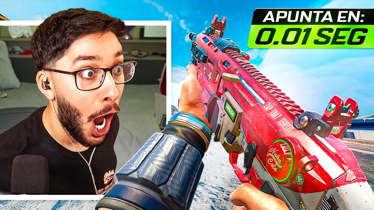 Usé el ARMA que APUNTA MÁS RÁPIDO en WARZONE (instantaneo)