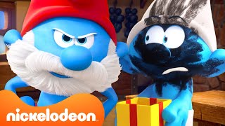 Every Time The Smurfs Get In Trouble! 😡 | Nicktoons